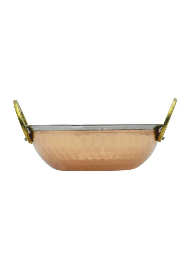 RAJ Copper Kadai No.1