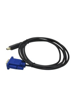 Geustos HDMI to VGA Adapter Cable 4.92ft/1.5m Gold-Plated 1080P HDMI Male to VGA Male Active Video Converter Cord for Notebook PC DVD Player Laptop TV Projector Monitor Etc  - Image 3