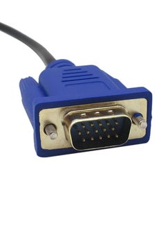 Geustos HDMI to VGA Adapter Cable 4.92ft/1.5m Gold-Plated 1080P HDMI Male to VGA Male Active Video Converter Cord for Notebook PC DVD Player Laptop TV Projector Monitor Etc  - Image 4