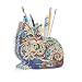 ARTopet DIY Diamond Art Painting Pen Holder Ornaments Desktop Pencil Holder Ornaments Double Sided Spot Drill Makeup Brush Holder Organizer Office Supplies for Home SchoolCat - Image 2