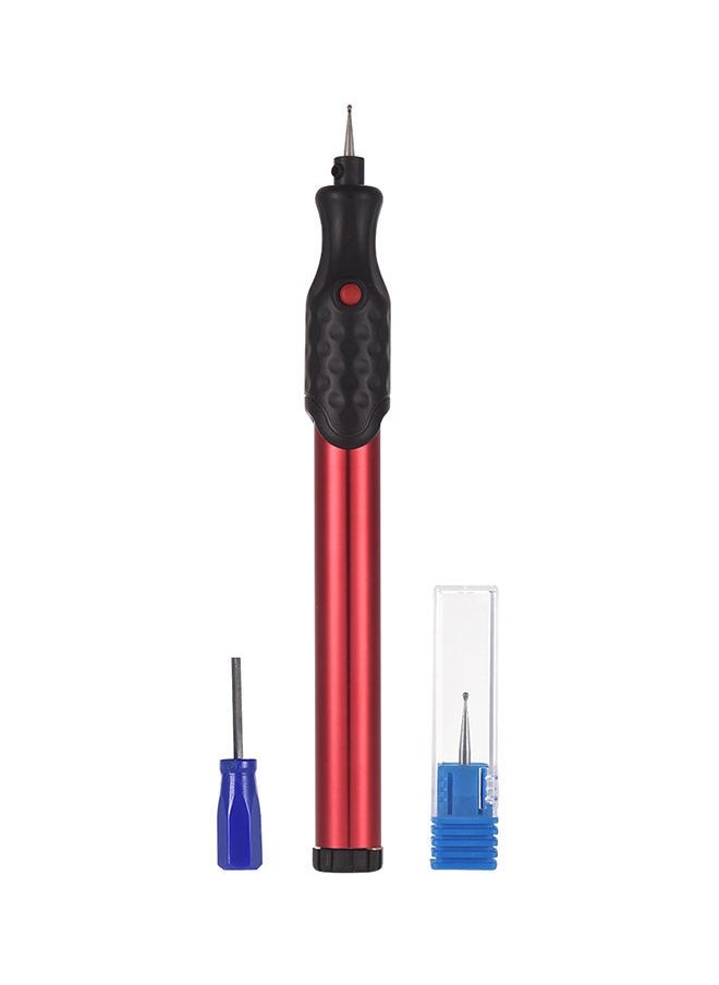 NIBEMINENT Electric Micro Engraving Pen Maroon/Blue/Black 20.5centimeter  - Image 1