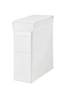 Laundry bag with stand, white, 80 l