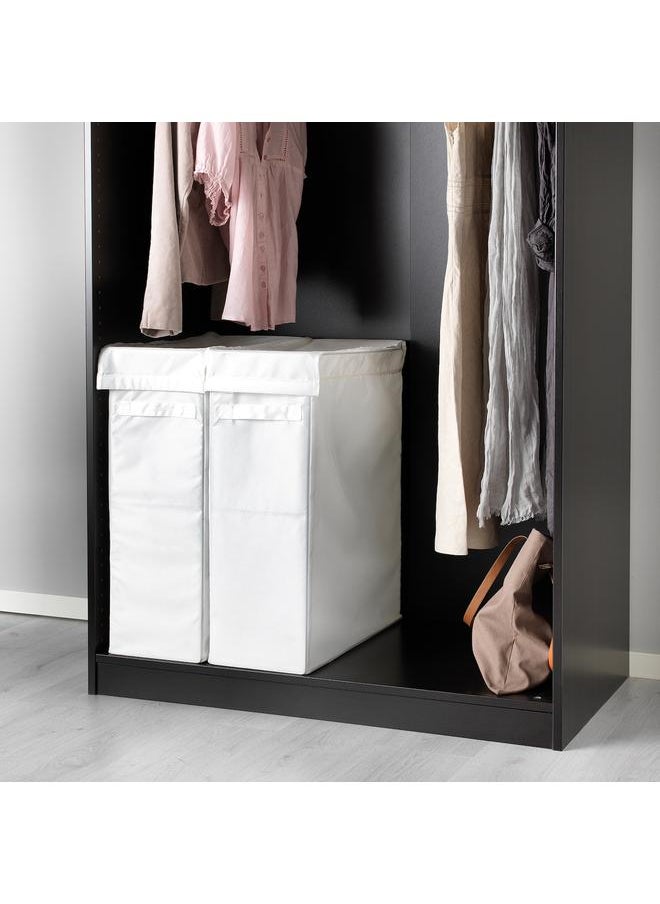 erorex - Laundry bag with stand, white, 80 l - Image 1