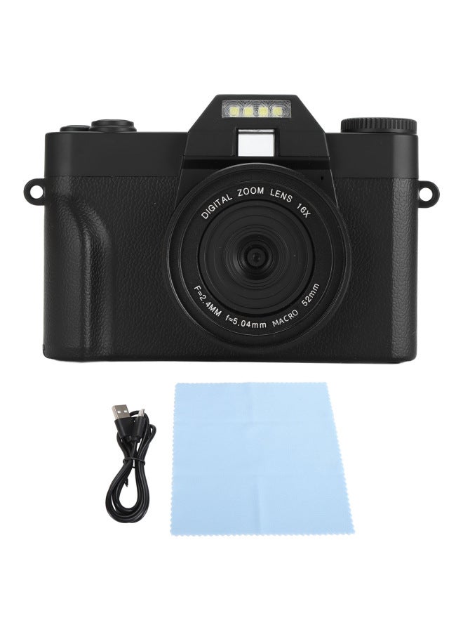 Generic English R10 4K HD 75 Million Pixel Entry Micro Single Digital Home Travel WIFI Camera-Body Color:Standard English Version Black 75m  - Image 1