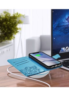 Generic Protective Case Cover For Xiaomi Mi CC9 Pro Butterfly Love Flower Embossed Horizontal Flip Leather Case with Bracket Lanyard Card Slot Wallet  - Image 5