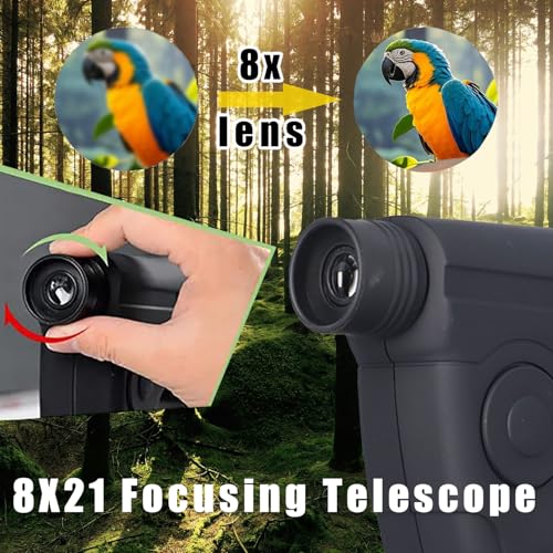 TARSHYRY Parabolic Microphone Bird Monocular,Parabolic Microphone Bionic Ear for Range Listening Device, Bionic Outdoor Bird Listening Device - Image 3