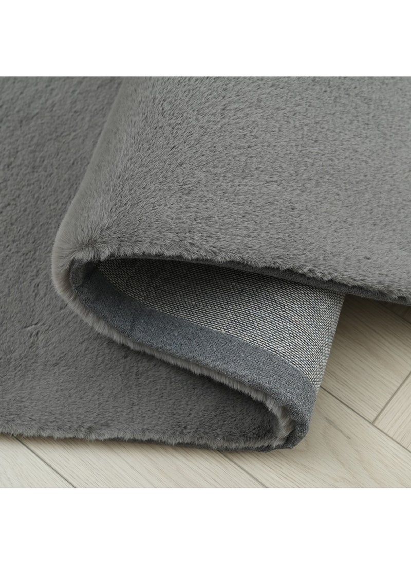 Home Box Faux Rabbit Fur Rug 230 x 160 cm  - Image 3