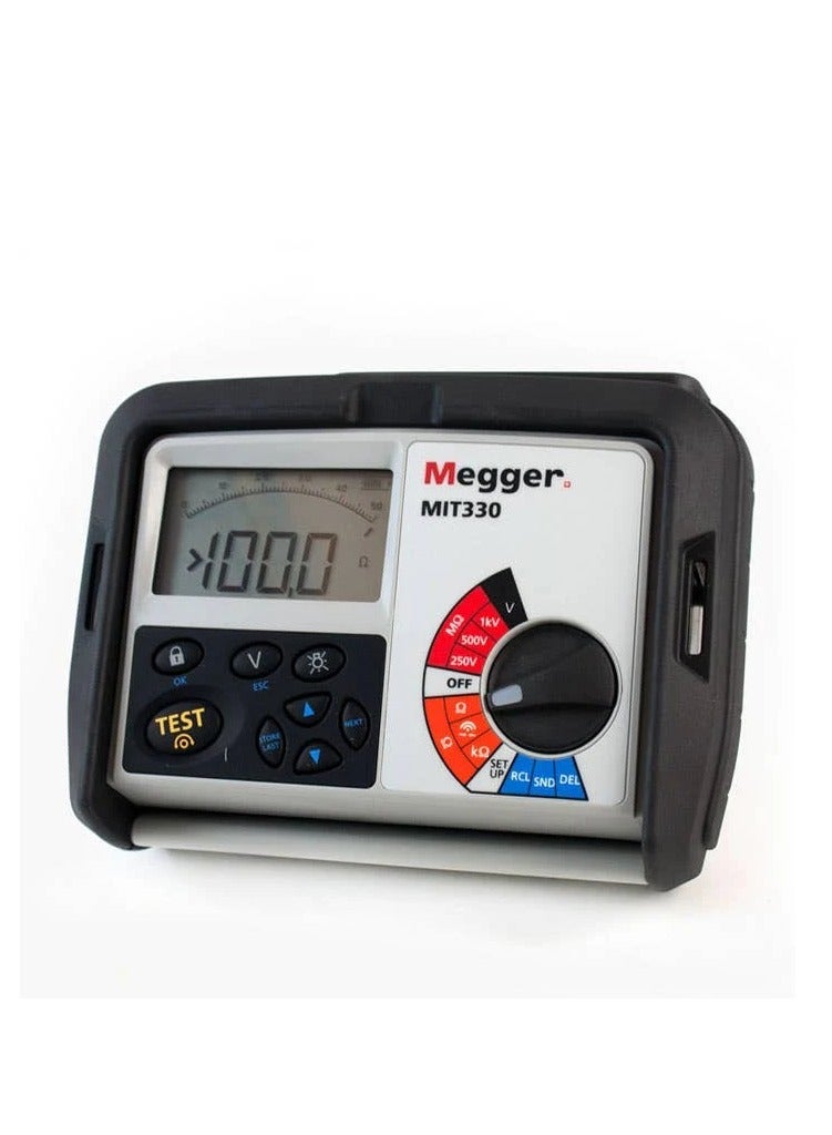 Megger MIT330 Insulation and Continuity Tester with Data Storage - Image 2