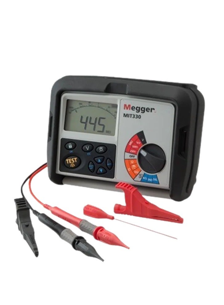 Megger MIT330 Insulation and Continuity Tester with Data Storage - Image 3