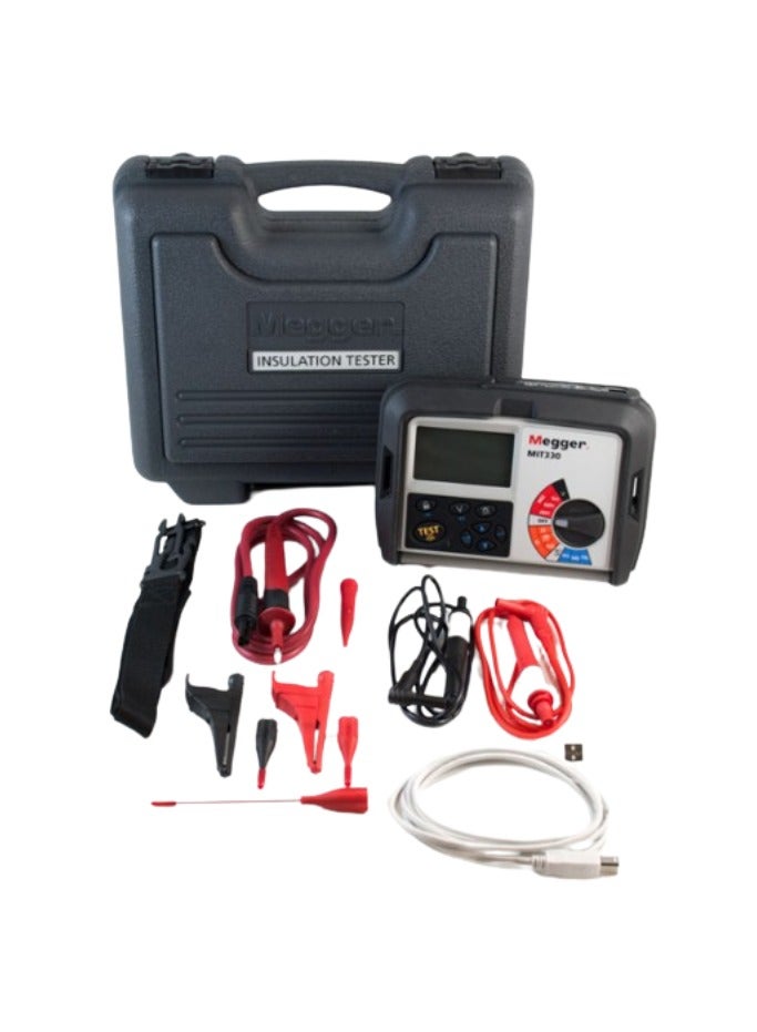 Megger MIT330 Insulation and Continuity Tester with Data Storage - Image 4