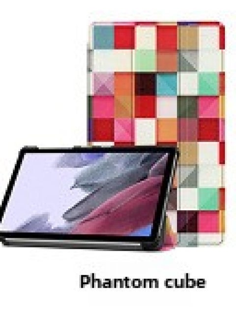 For Red Rice 12.1 Inch Flat Protective Case Painted Pattern Xiaomi Redmi Pad Pro Protective Case-Color:Magic Cube-Applicable Model:Millet Red Rice SE