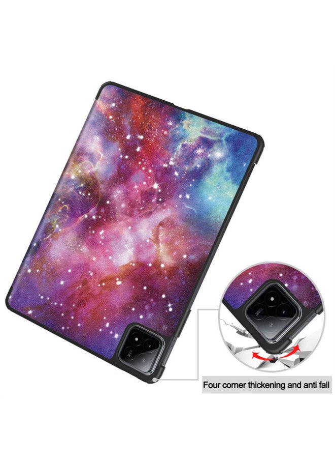 Generic - For Red Rice 12.1 Inch Flat Protective Case Painted Pattern Xiaomi Redmi Pad Pro Protective Case-Color:Magic Cube-Applicable Model:Millet Red Rice SE - Image 1