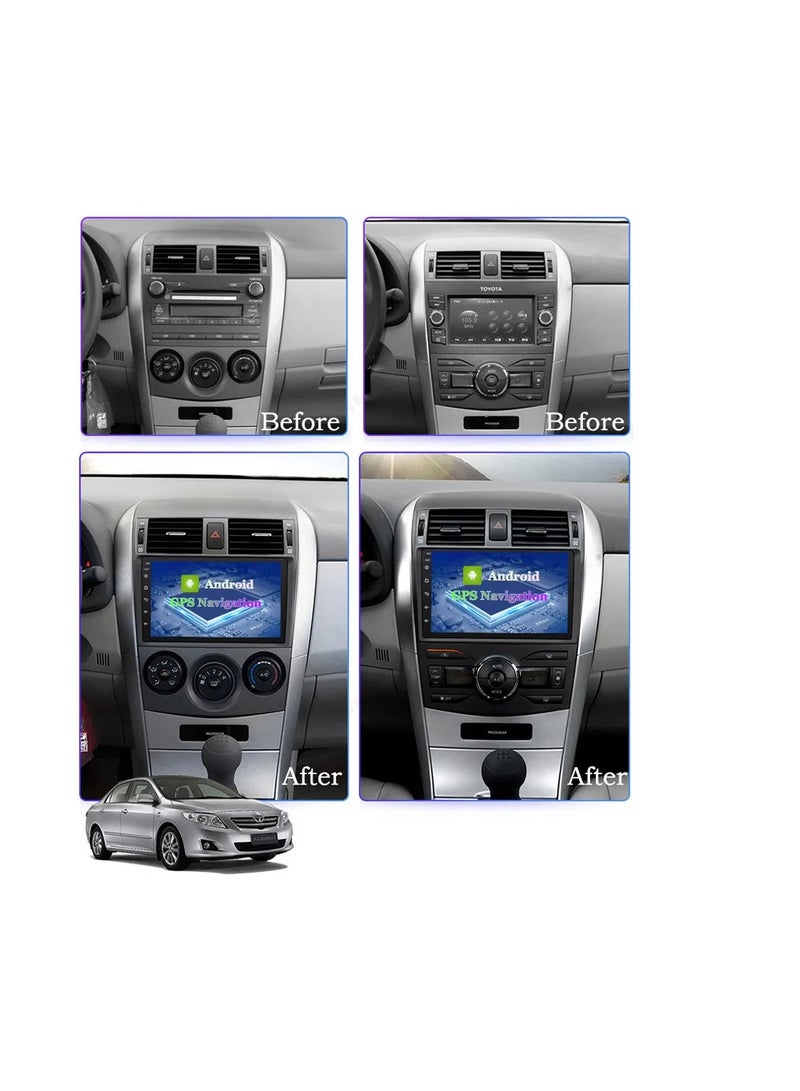 ام ان تي تعد شاشة تويوتا كورولا 2009 -2011 جزءًا من نظام المعلومات والترفيه في السيارة يعمل بنظام التشغيل Android ويدعم ميزات مثل Apple CarPlay وAndroid Auto، مما يتيح لك توصيل هاتفك الذكي بسهولة كما أنها توفر دقة عالية تصل إلى 1080 بكسل، مما يجعلها ممتازة لعرض المعلومات والخرائط بوضوح - Image 5