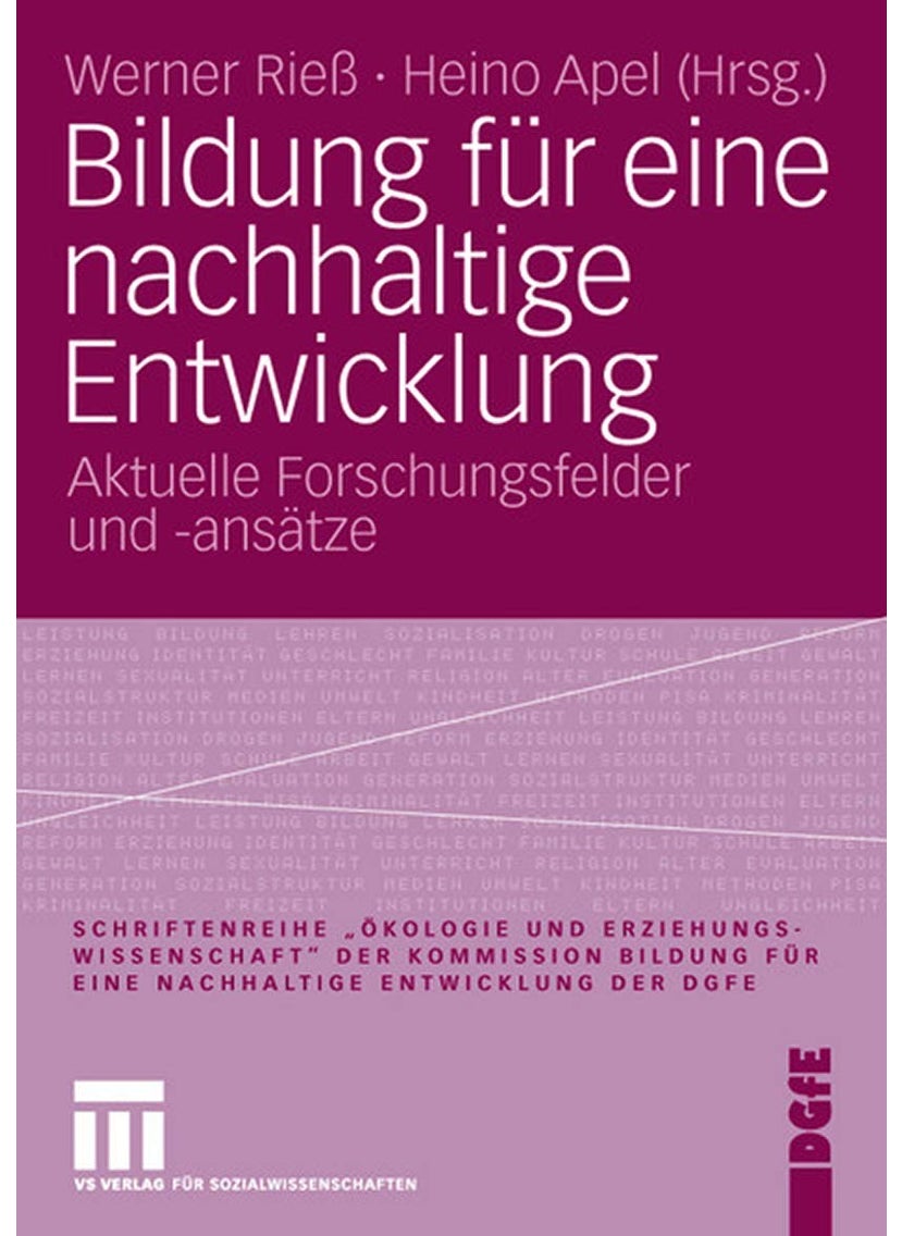 Bildung für eine nachhaltige Entwicklung 