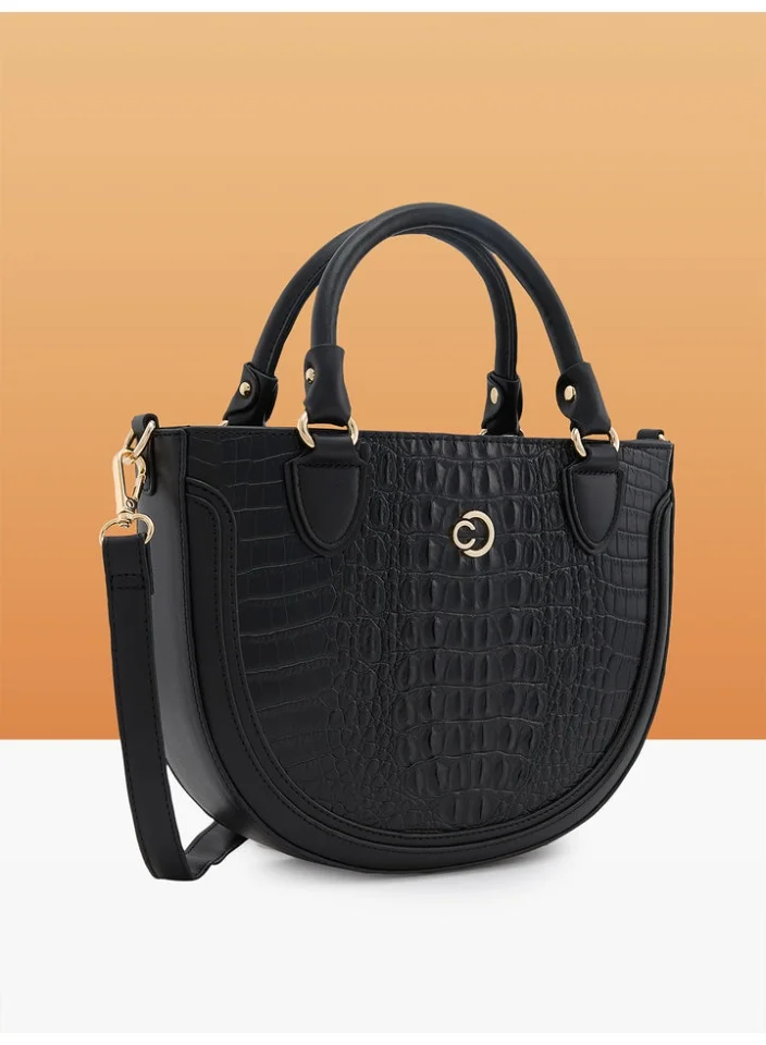 CAPRESE FELIX SATCHEL SMALL BLACK