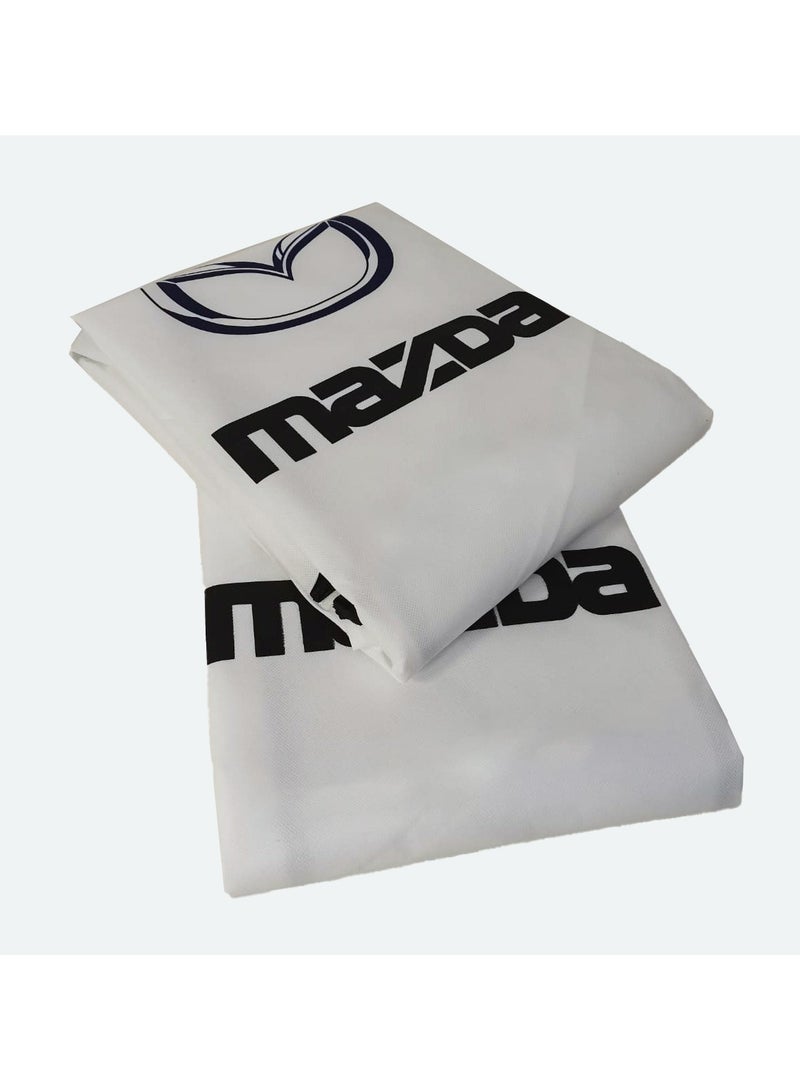 mazda Car Seat Cover Dust Dirt Protection Cover Extra Protection For Your Seat 2 Pieces Set - Image 1