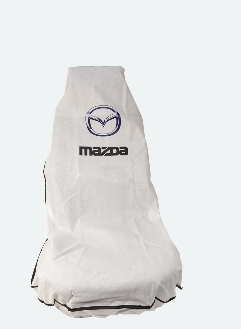 mazda Car Seat Cover Dust Dirt Protection Cover Extra Protection For Your Seat 2 Pieces Set - Image 2