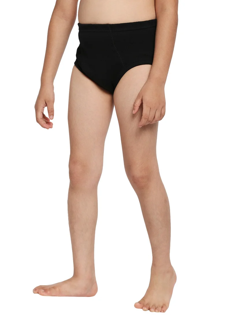 BYC BOY'S COTTON BRIEF (PACK OF 3) - BLACK