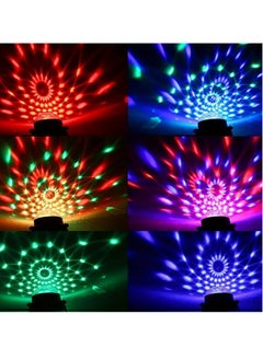 NIBEMINENT 1PC ABS crystal remote control magic ball light, seven color flashing stage light with remote control bracket, remote control color change, cold dance table light, color flashing projection light  - Image 4