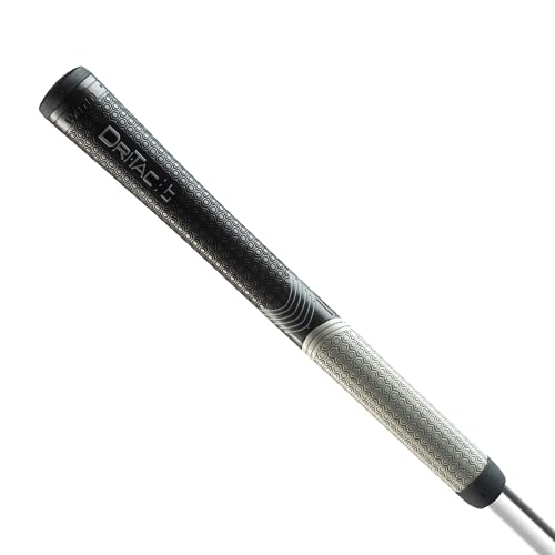 WINN DRI-TAC LT OVERSIZE Golf Grip - Non-Slip Comfort, Moisture-Wicking, Shock Absorption, AVS Technology, Hand Alignment & Arthritis Relief, Better Control with Lighter Grip Pressure, Ideal for Hand Injuries, Less Tapered Profile for Easier Gripping - Image 1