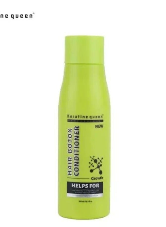 Keratine queen Hair Botox Keratin New Hair Protecting Technology Straightening Hair Serum Shampoo Conditioner Set - Image 5