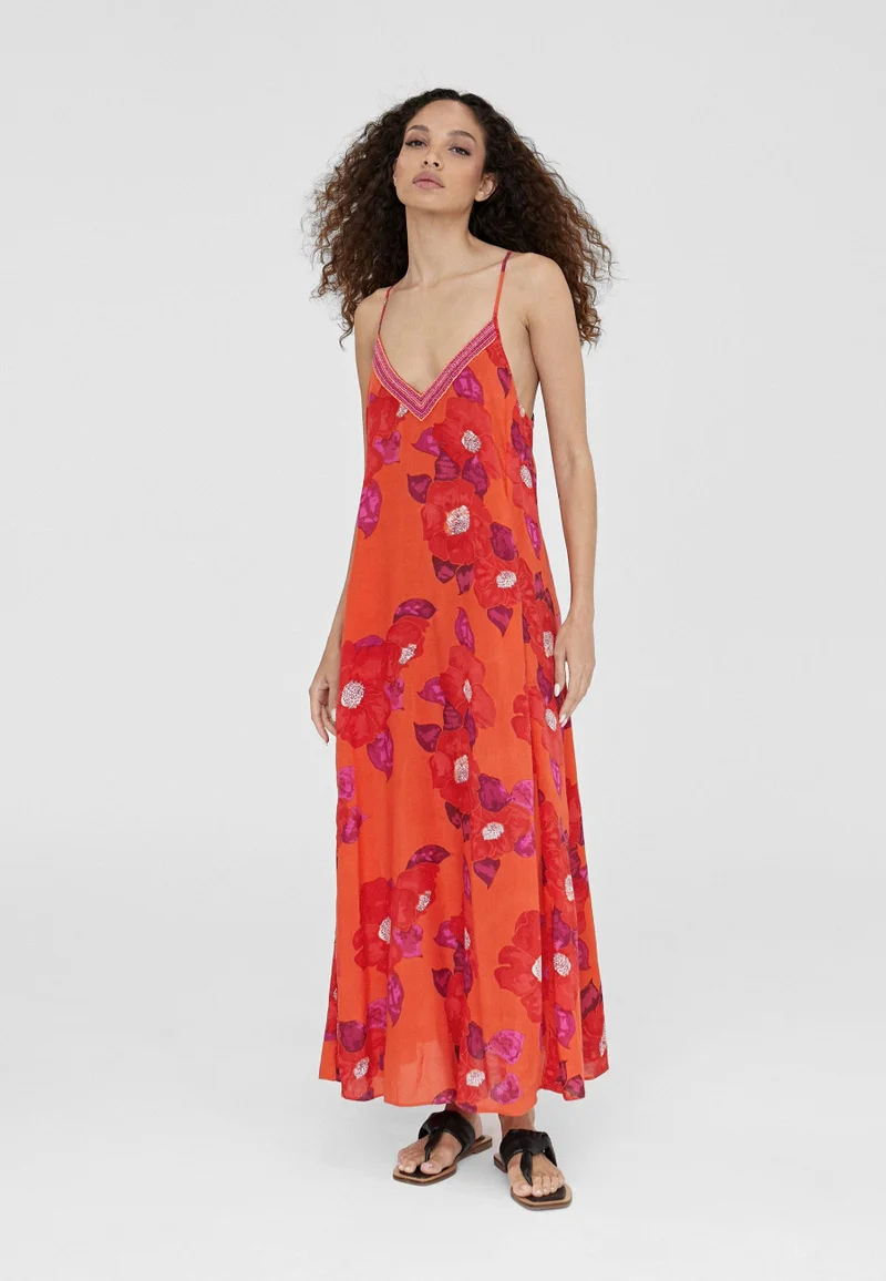 Lola Casademunt Long floral print dress