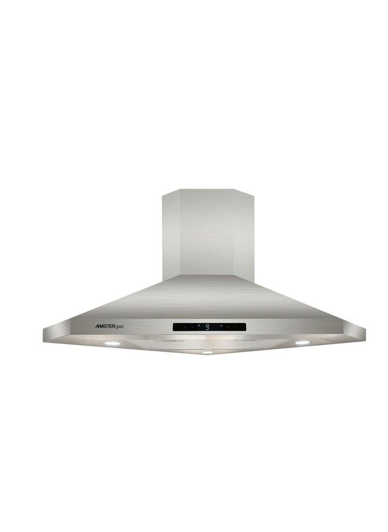 MASTERgas - Corner hood 70 cm, suction power 1200, touch control and remote control MGHCO100 - Image 1