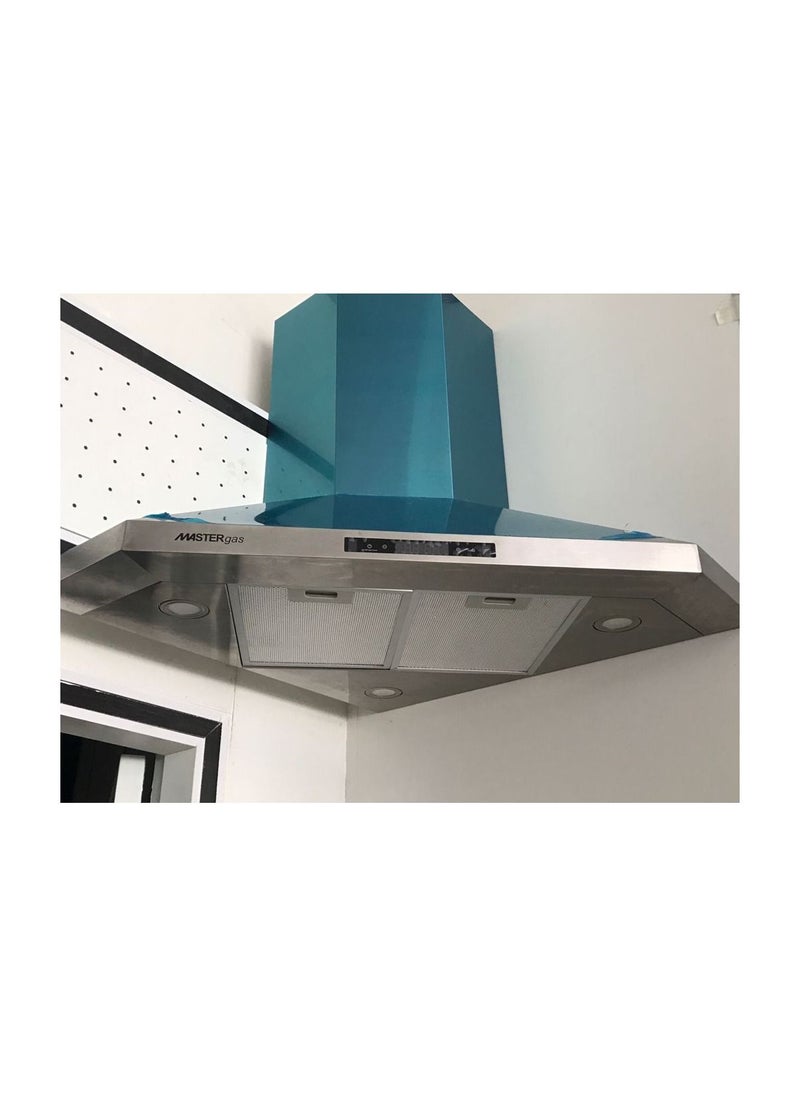 MASTERgas - Corner hood 70 cm, suction power 1200, touch control and remote control MGHCO100 - Image 1