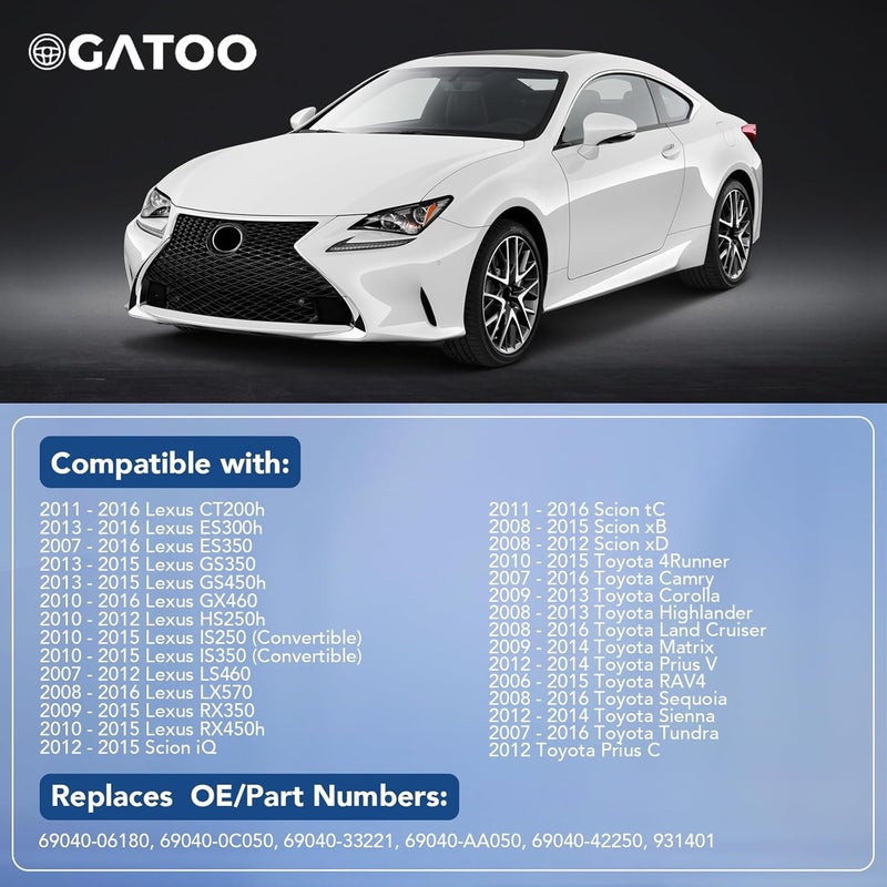 OGATOO Door Lock Actuator Motor Front Left Driver Side for Toyota and Lexus Models - Image 2