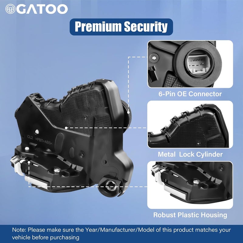 OGATOO Door Lock Actuator Motor Front Left Driver Side for Toyota and Lexus Models - Image 5