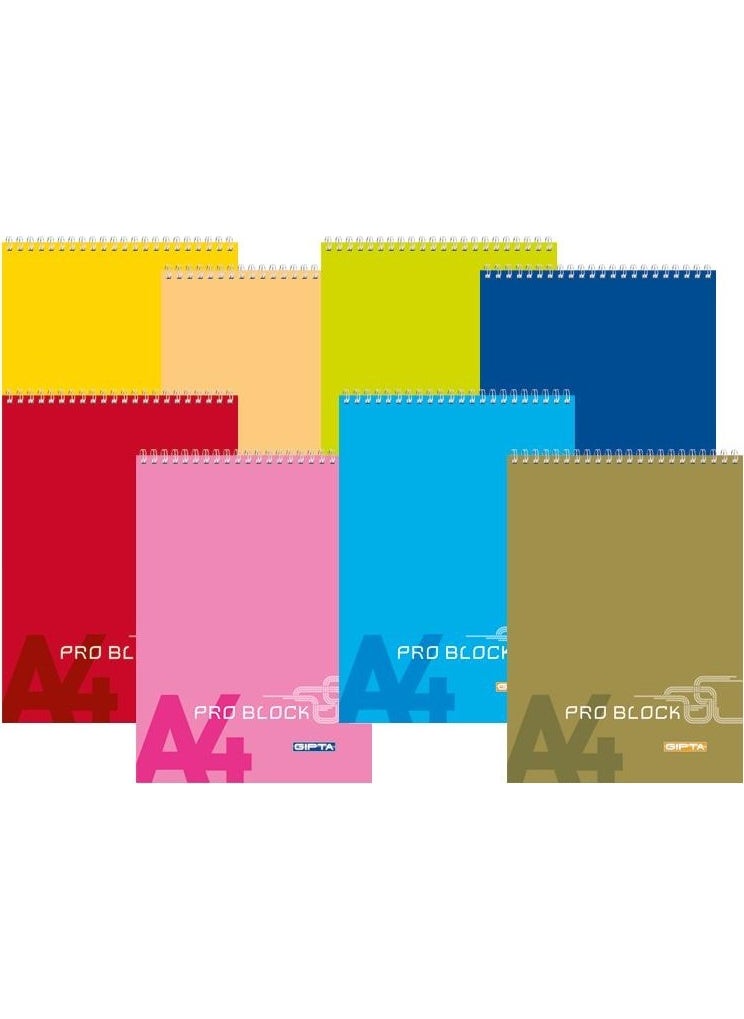 STD Klas Notepad Spiral Pp Cover No:1 Squared 60 Sheets 24 Pcs 3201 (1 Pack 24 Pieces) 