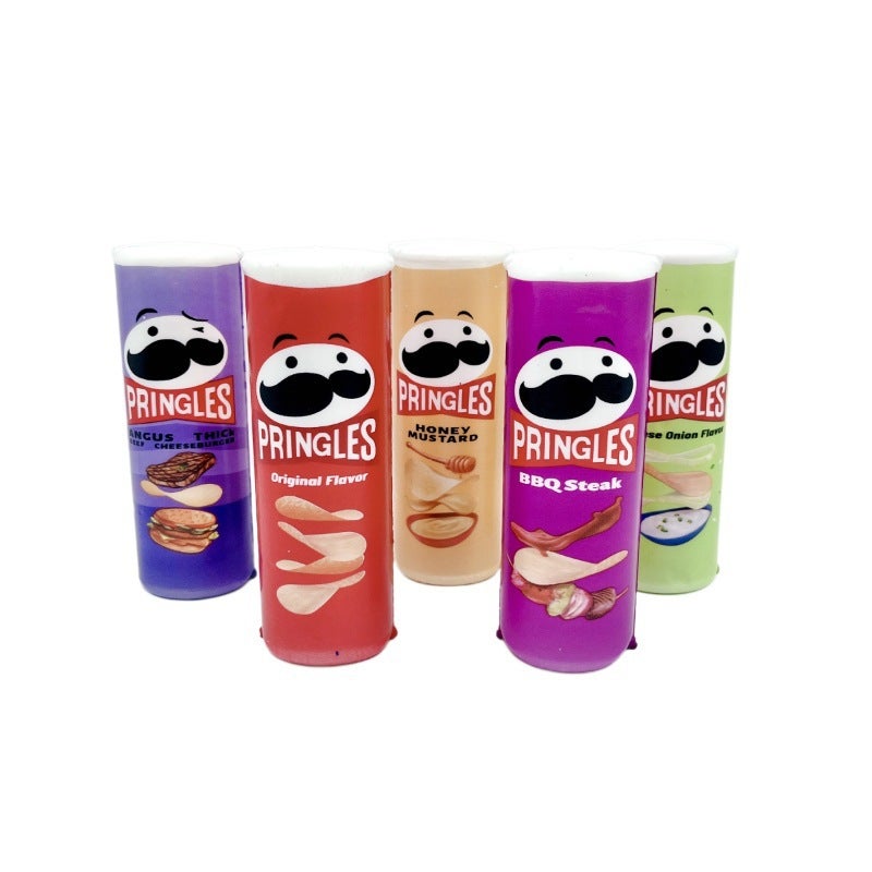 Slow Rebound Chip Bucket Squishy Toy, PU Foam Stress Relief - Image 1