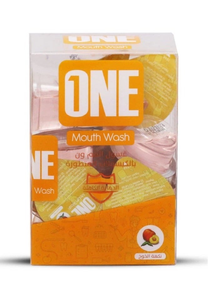 One Advanced Capsule Mouthwash with Peaches Flavor