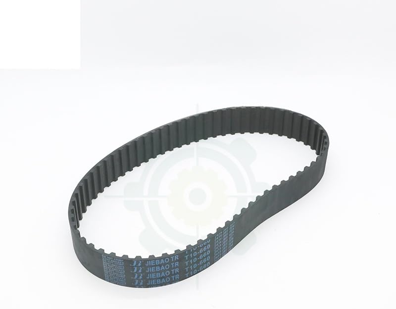 T10 Timing Belt 160mm To 880mm T10 Belt 15mm 20mm 25mm T10 Synchronous Belt 30mm 40mm 50mm Closed Loop Rubber Timing Belt T10(660mm,20mm) - Image 4