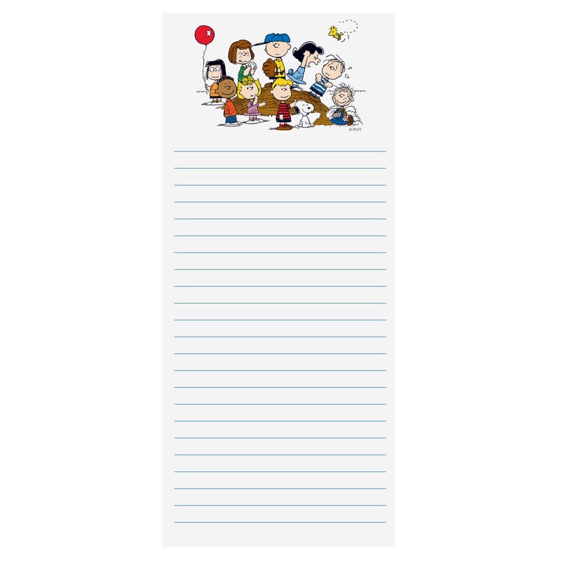 Graphique Magnetic Notepad - Peanuts Gang Grocery and Shopping List - Fun Decorative To-Do List - Perfect House Warming Gifts - 100 Tear off Sheets (4" x 9.25" x .5") - Image 5