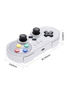 KASTWAVE Game Controller for Nintendo Switch Pro, Wireless Pro Game Controller for Switch Console,  with Gyro, Supports Dual Vibration Turbo Function, Classic Gamepad for OLED/Windows PC  - Image 5