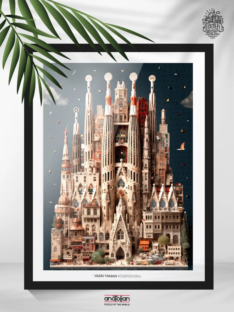 اناتوليان 1000 Piece Puzzle / Sagra Da Familia - Code 1163