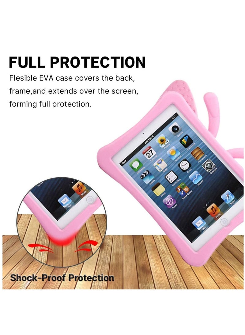 ELTRAZONE iPad 10.2 Inch Case for Kids(2021/2020/2019 Model,9/8/7 Generation), Shockproof Kickstand Butterfly Cover Non-Toxic EVA Foam Wings Kid-Proof Rugged Bumper Boy Girl Gift for iPad 10.2 - Image 4