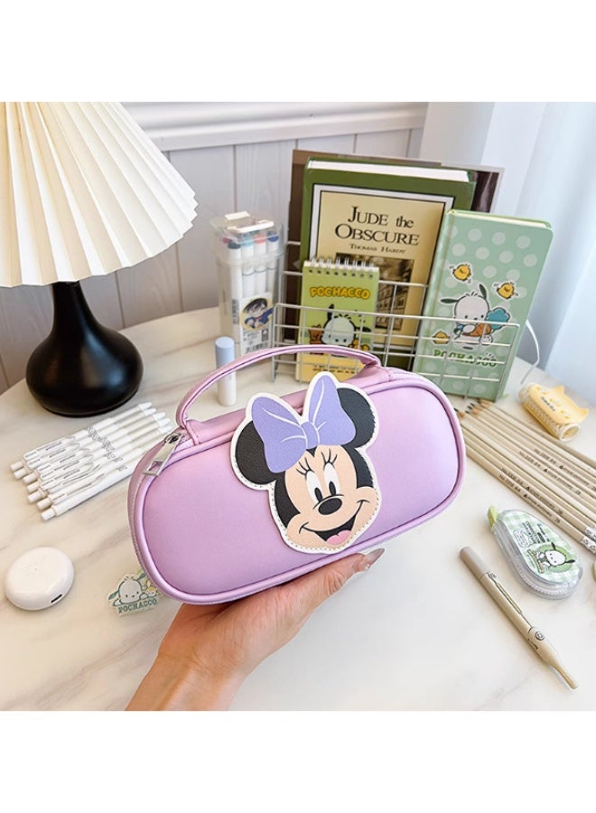 ديزني مقلمة للأطفال بتصميم ميني ماوس باللون البنفسجي - Image 2