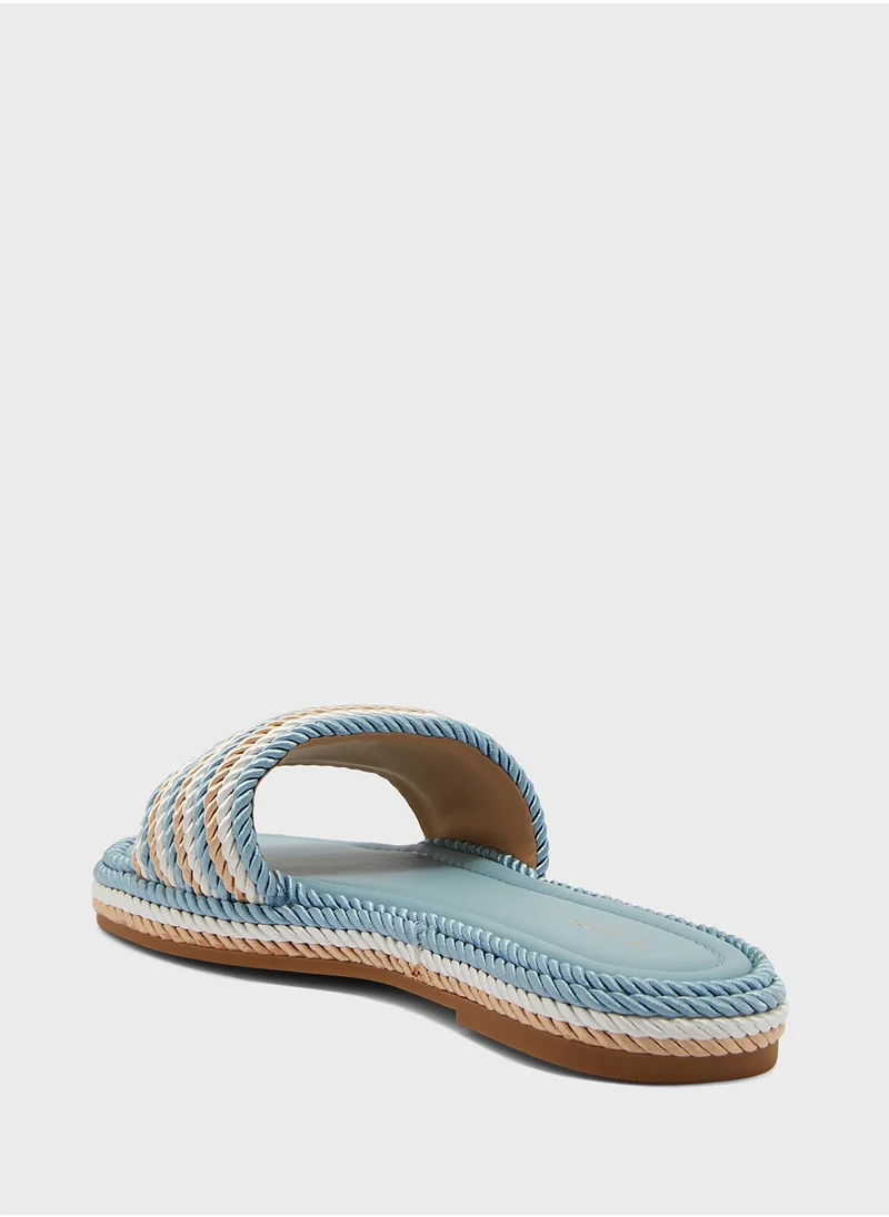 تيد بيكر One Strap Flat Sandals