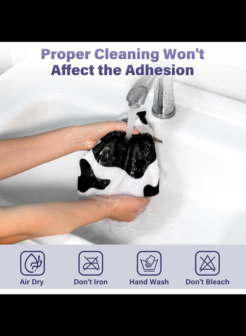 Self-Adhesive Magic Cloth Makeup Bag, Portable Protective Cosmetic Pouch, Camera Lens Wrap, Stylish Travel Organizer for Beauty Essentials, Travel, Gifts  Daily Use - Image 4