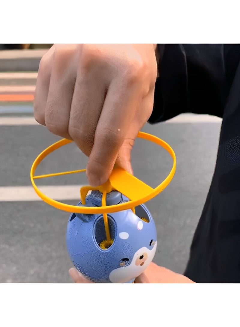 REOCLE Kids Bubble Machine Flying Bubble Machine with Cute Cartoon Shape Portable Bubble Toys for Indoor Outdoor Birthday Party for Kids Toddlers - Image 5