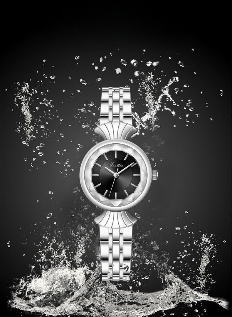 Scotties ساعة حزام نسائية جديدة مخصصة بتصميم فريد - Image 4