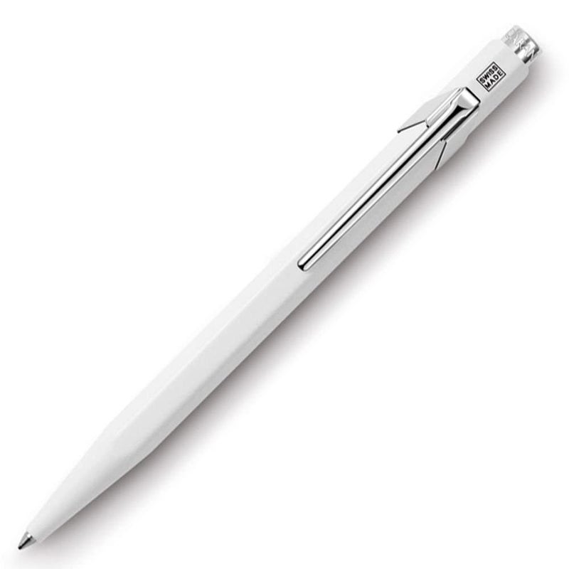 Caran D'ache Pop Line Matt White Ballpoint Pen with Metal Case (849.502) - Image 4