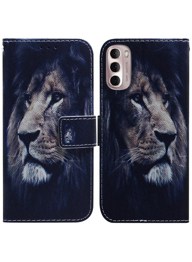 S-TOP Case For Motorola Moto G Stylus 4G 2022 Coloured Drawing Leather Phone Case - Image 1