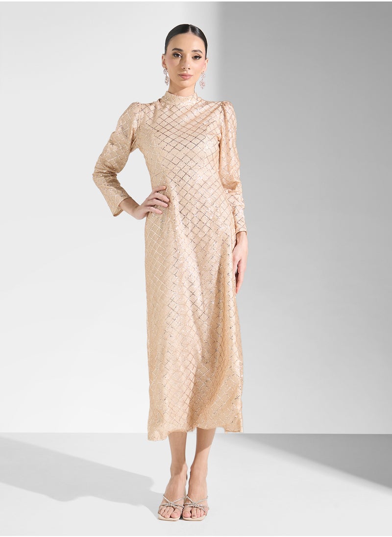 Khizana Evening Shimmer Dress  - Image 1