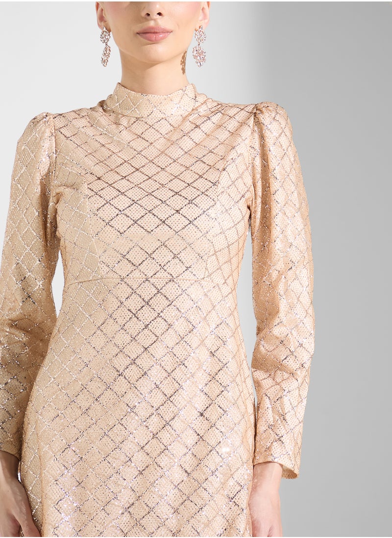 Khizana Evening Shimmer Dress  - Image 3