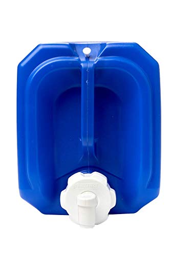 Reliance Products Aqua-Pak 5 Gallon Rigid Water Container, Blue, 11.5 Inch x 9.1 Inch x 15.4 Inch - Image 4