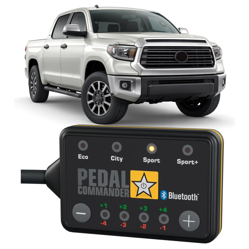 PEDAL COMMANDER Throttle Response Controller Compatible with Toyota Tundra 20072021 PlugandPlay 4 Modes 36 Sensitivity Levels App Control AntiTheft Performance Upgrade Tundra Accessories