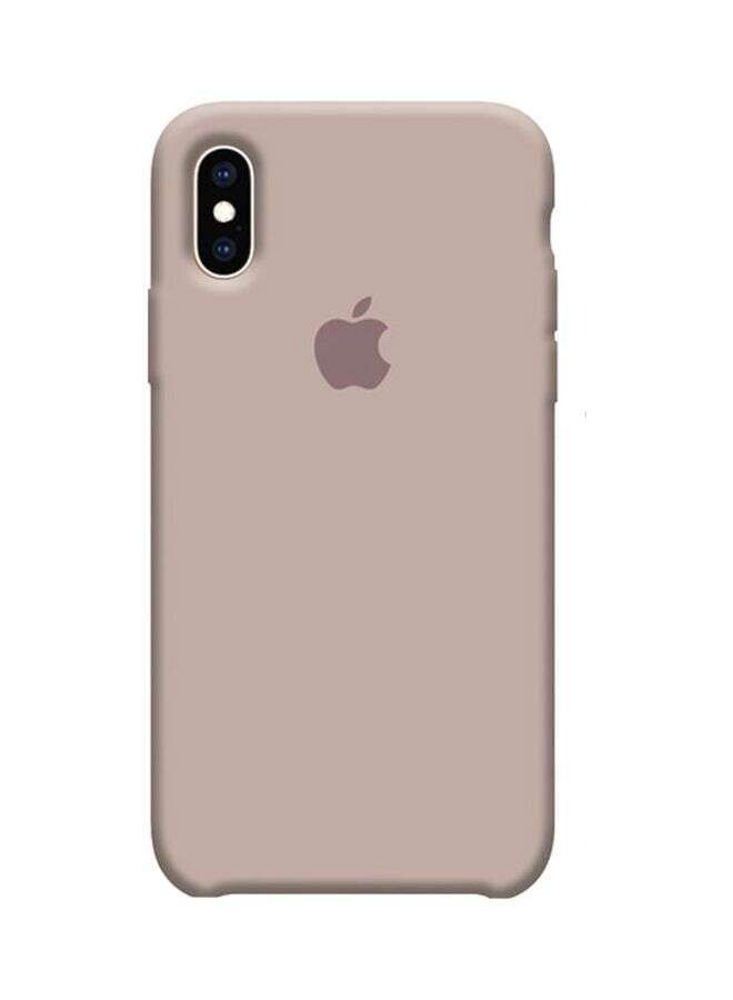 Protective Back Cover For Apple iPhone XS Max Beige - Image 1